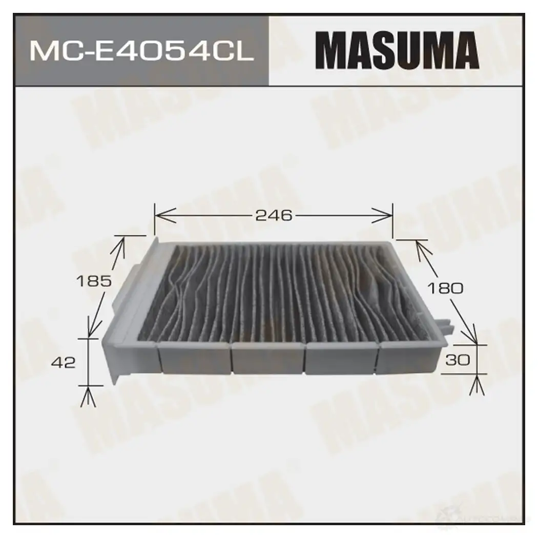 Фильтр салонный угольный MASUMA 1422884252 MC-E4054CL VQ22GT J 4560116764228 изображение 0