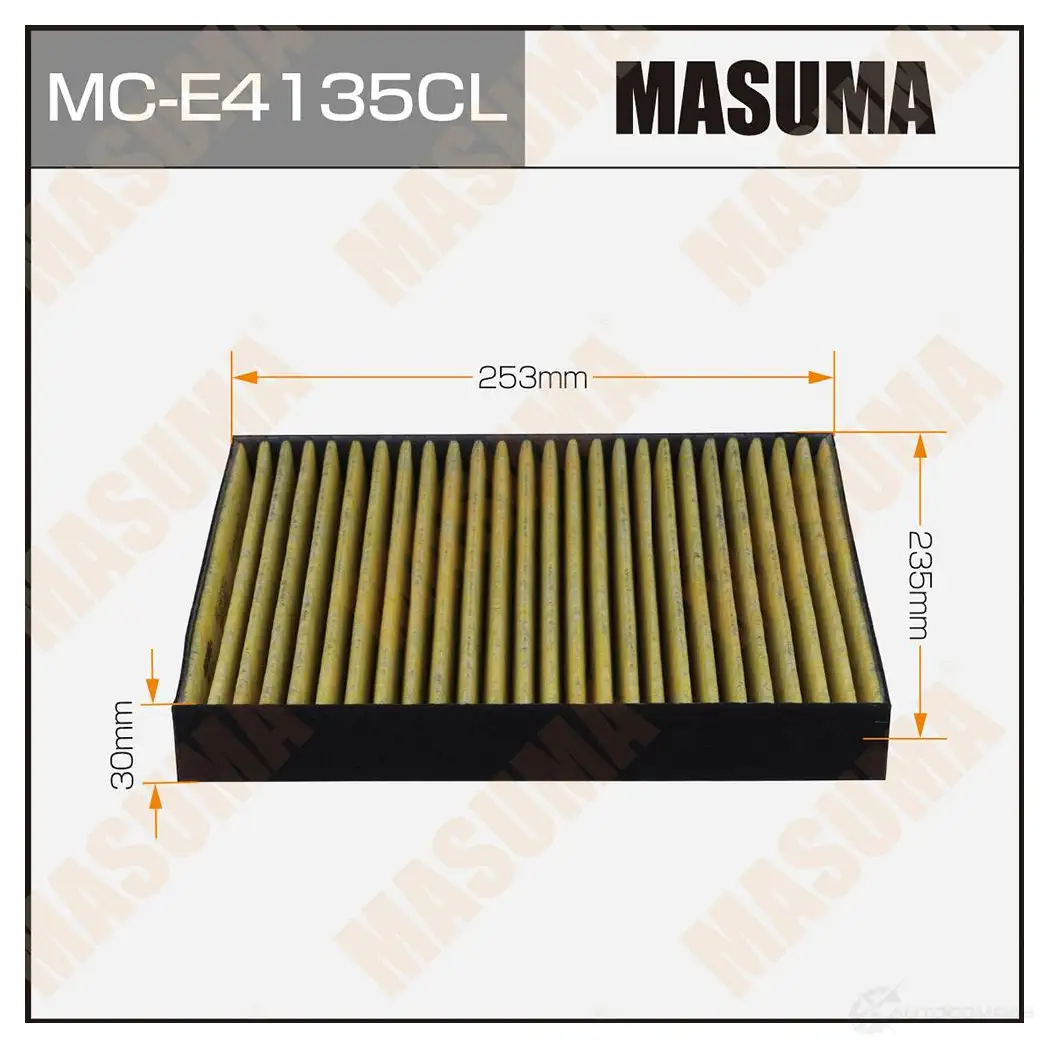 Фильтр салонный угольный MASUMA 1439698024 MC-E4135CL JJ 95MW