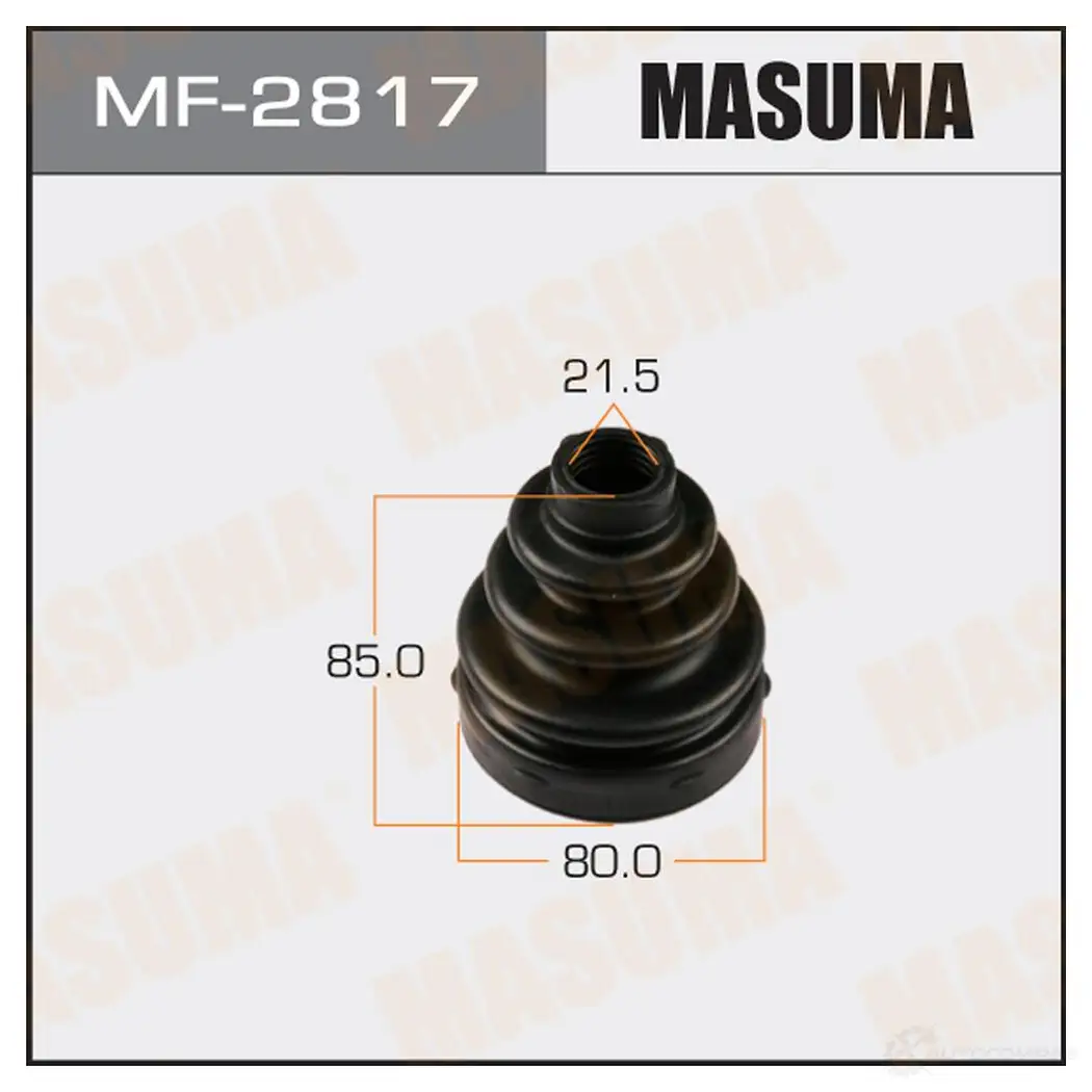 Пыльник ШРУСа (резина) MASUMA JF XA6F MF-2817 1422879053 изображение 0