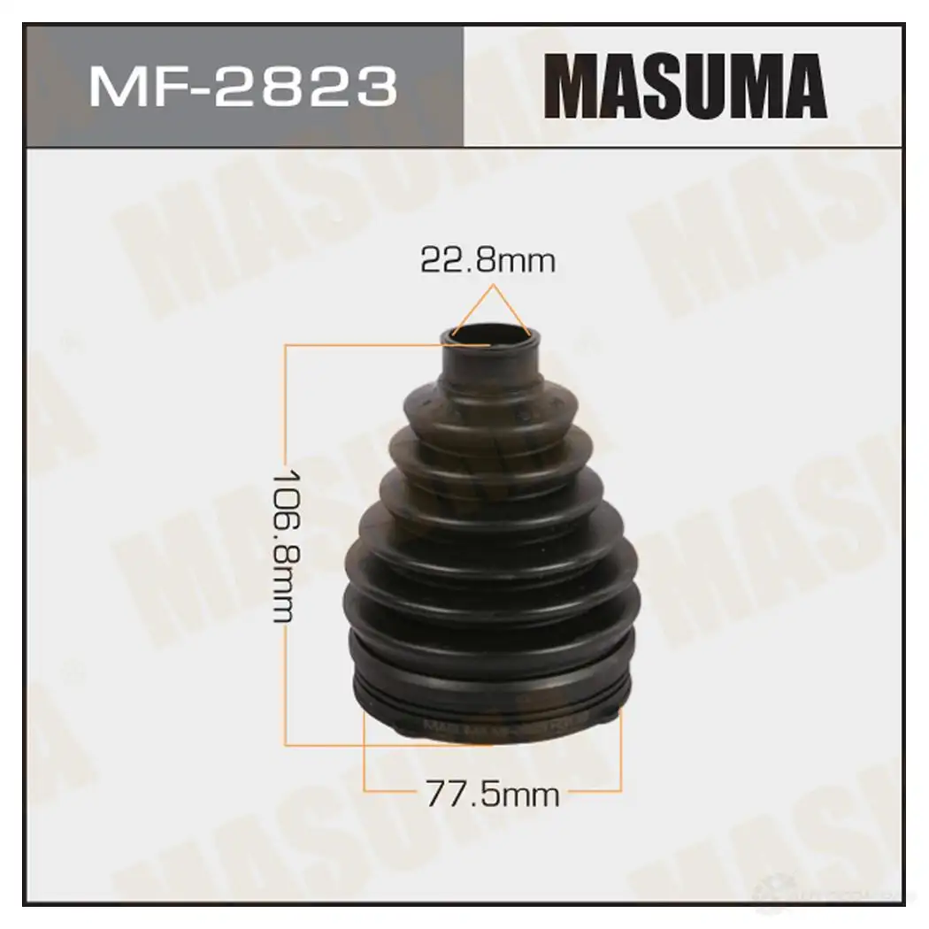 Пыльник ШРУСа (пластик) MASUMA MF-2823 1439698077 I018 Y изображение 0