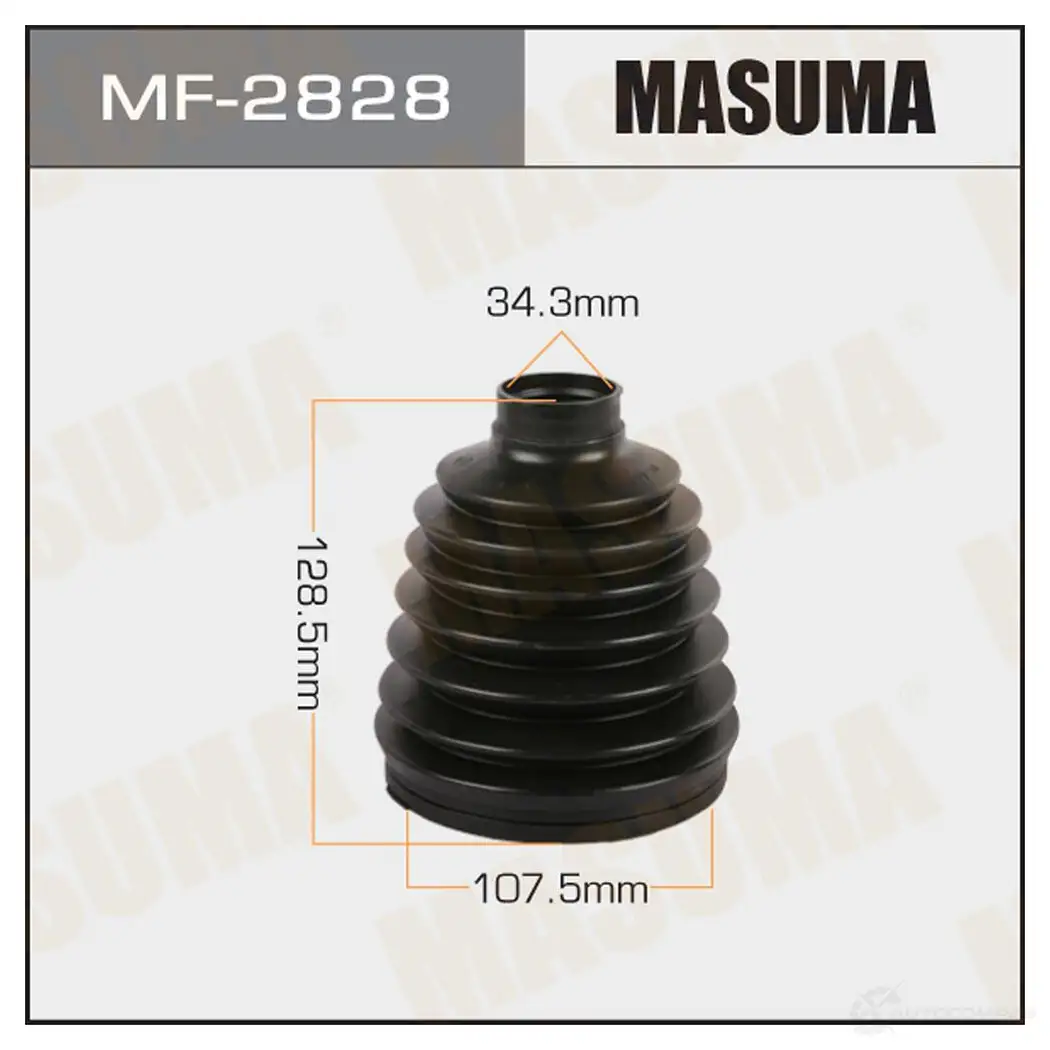 Пыльник ШРУСа (пластик) MASUMA A6XK E 1439698082 MF-2828 изображение 0
