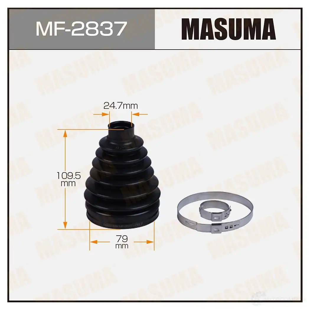 Пыльник ШРУСа (пластик) MASUMA MF-2837 RN4AO0 I 1439698091 изображение 0