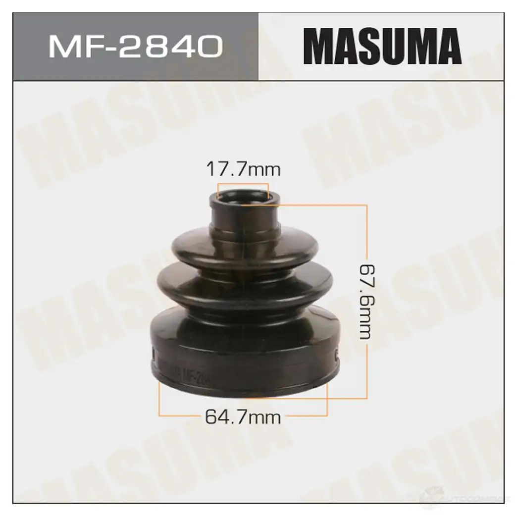 Пыльник ШРУСа (резина) MASUMA 9A67 6C 1439698094 MF-2840