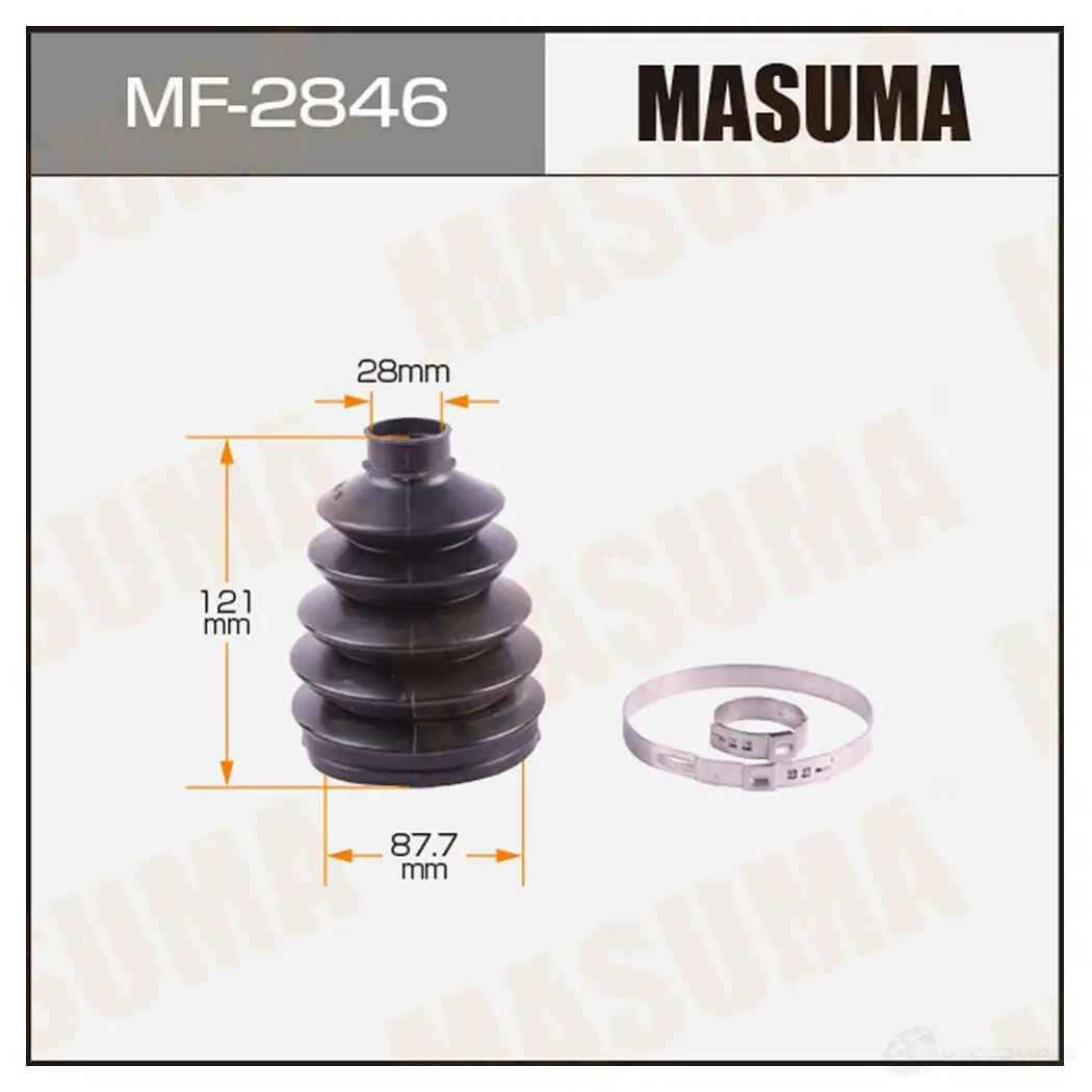 Пыльник ШРУСа (пластик) MASUMA 9 HKTSU MF-2846 1439698099 изображение 0