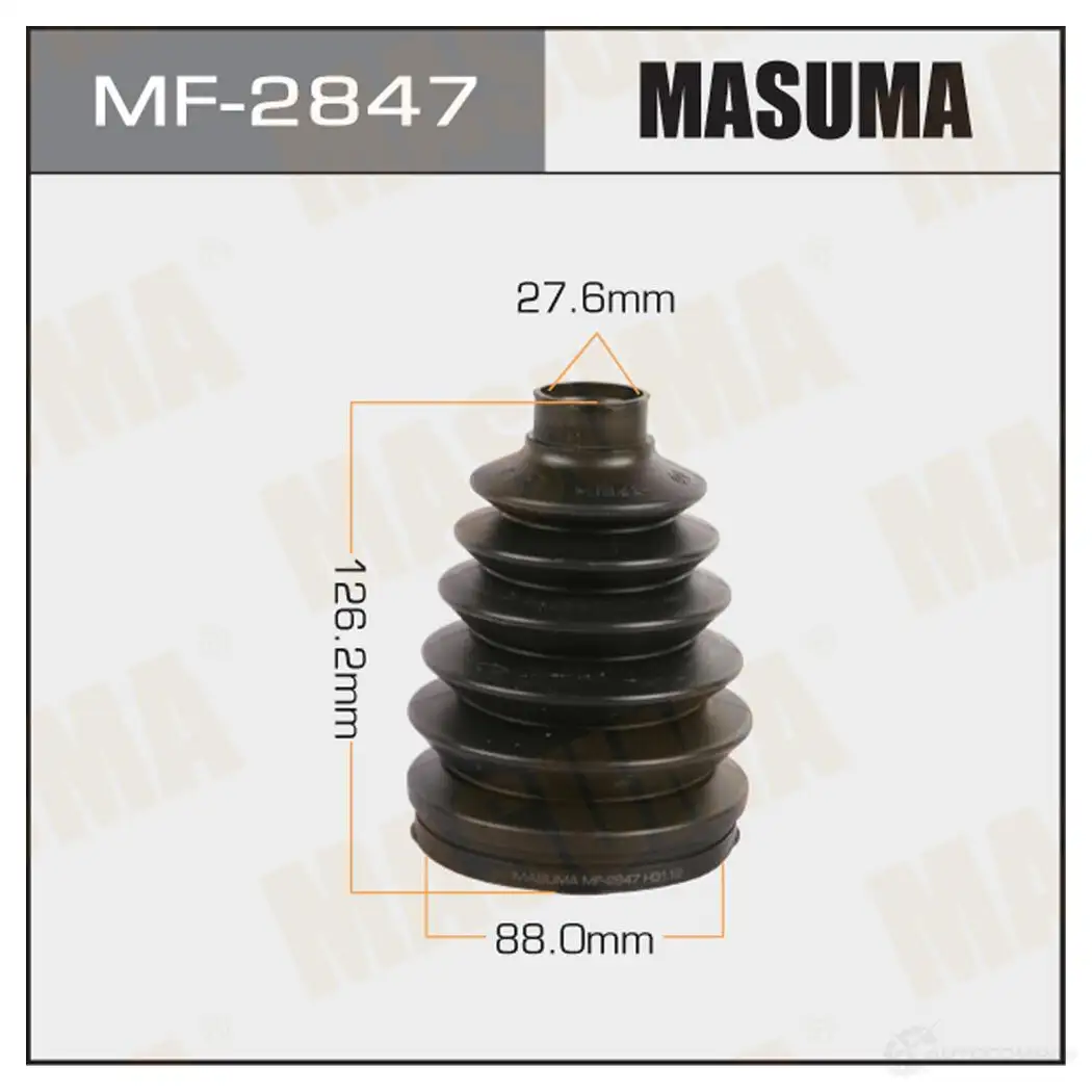 Пыльник ШРУСа (пластик) MASUMA MF-2847 JPDO BQ 1439698100 изображение 0