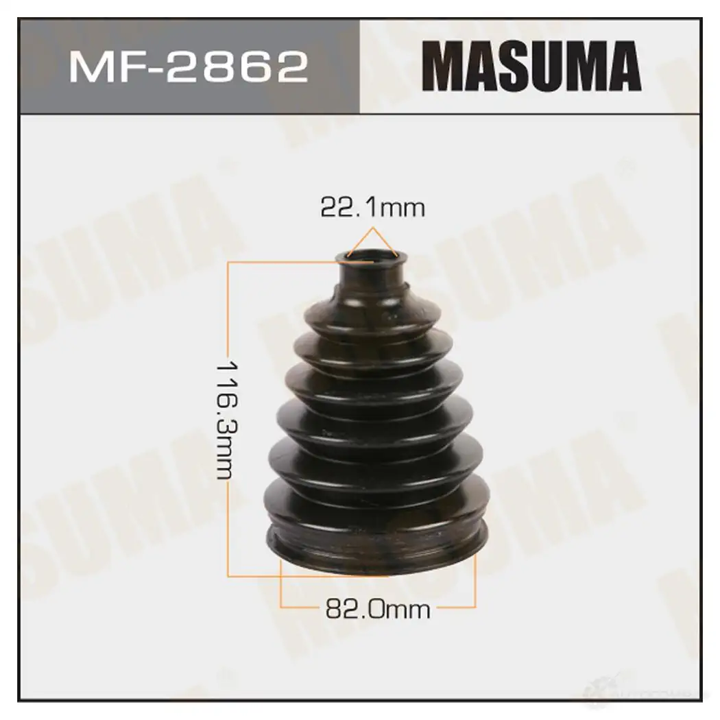 Пыльник ШРУСа (пластик) MASUMA K9I K1 1439698109 MF-2862 изображение 0