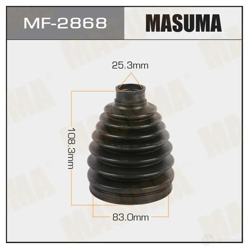 Пыльник ШРУСа (пластик) MASUMA M WLU1H MF-2868 1439698114 изображение 0
