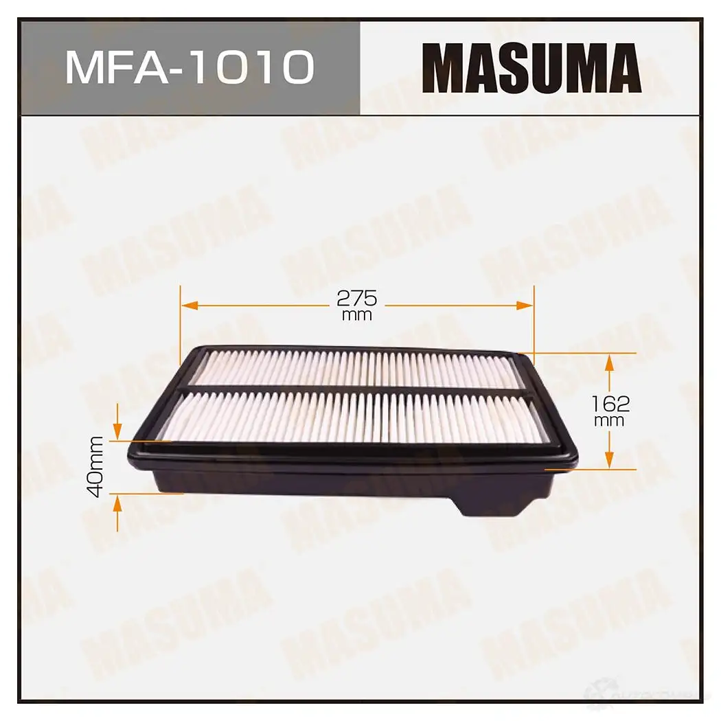 Фильтр воздушный MASUMA MFA-1010 U3 RMO5V 1422884455 4560116762712