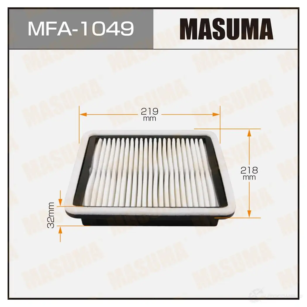 Фильтр воздушный MASUMA MFA-1049 1420577163 4560116761975 X 7YXA изображение 0