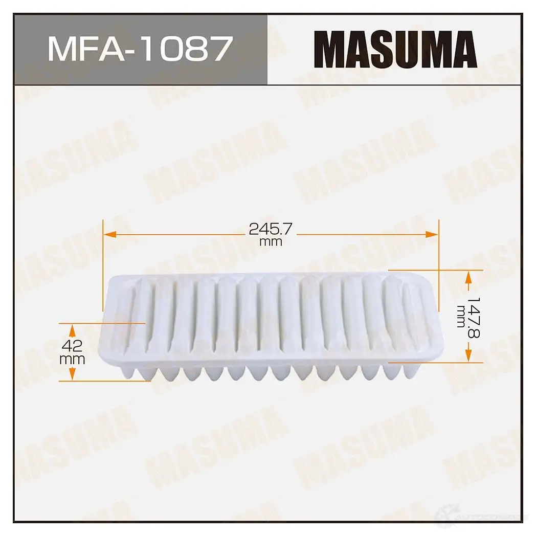 Фильтр воздушный MASUMA XV7 DP2 MFA-1087 1439698120