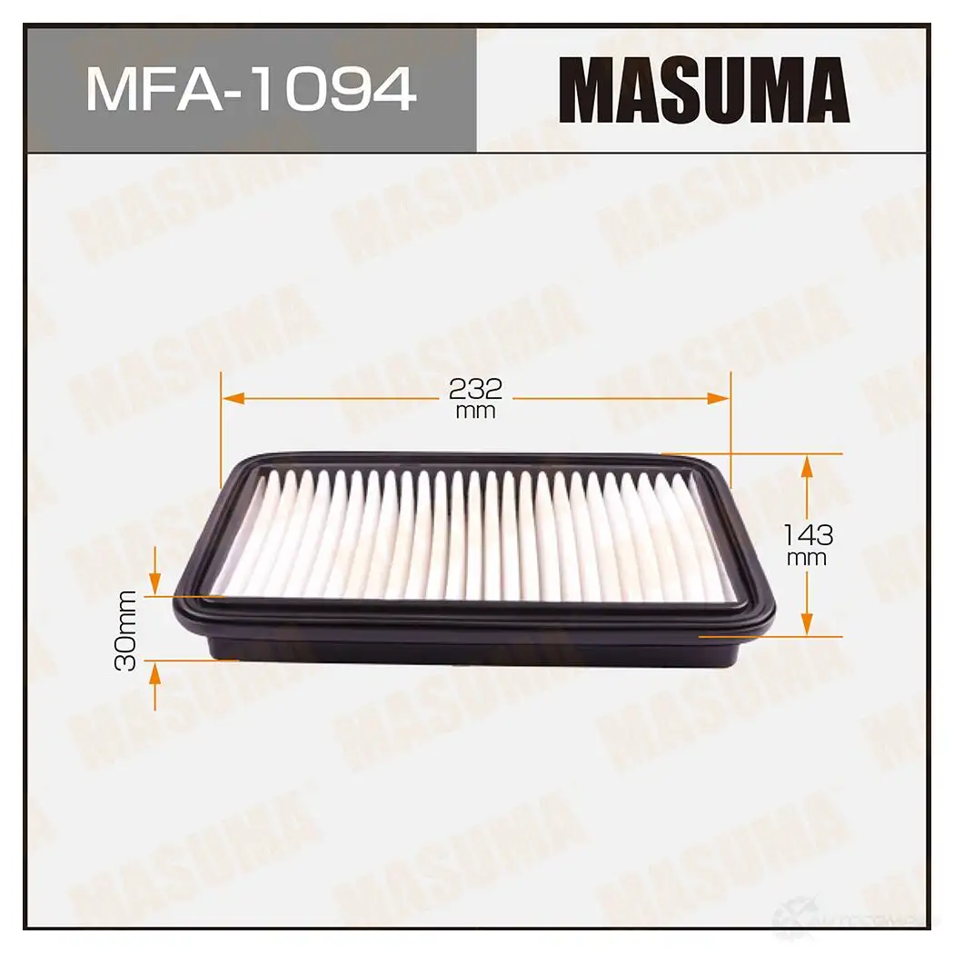Фильтр воздушный MASUMA 1420577185 AE3 K472 4560116762248 MFA-1094