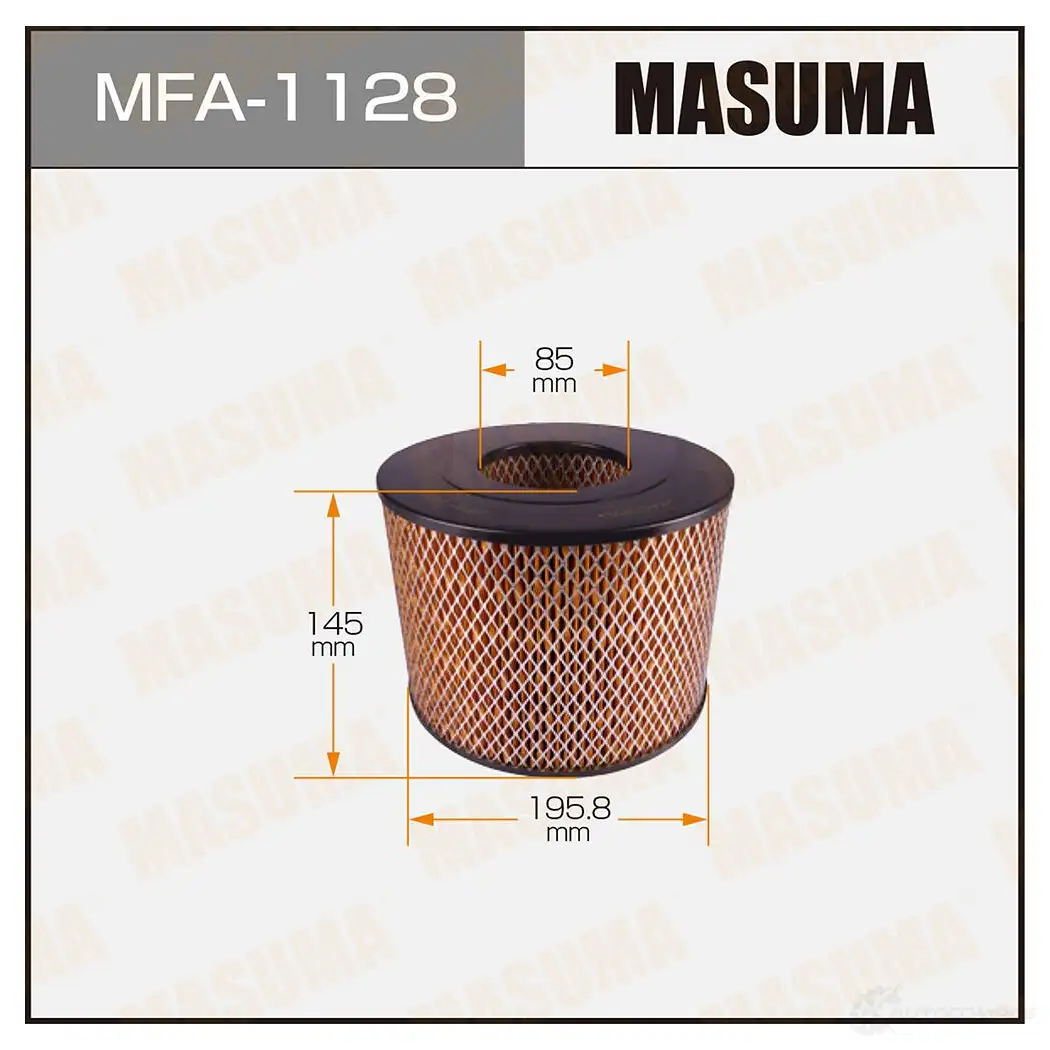 Фильтр воздушный MASUMA 89ZBJJ S MFA-1128 1422884464 4560116761319