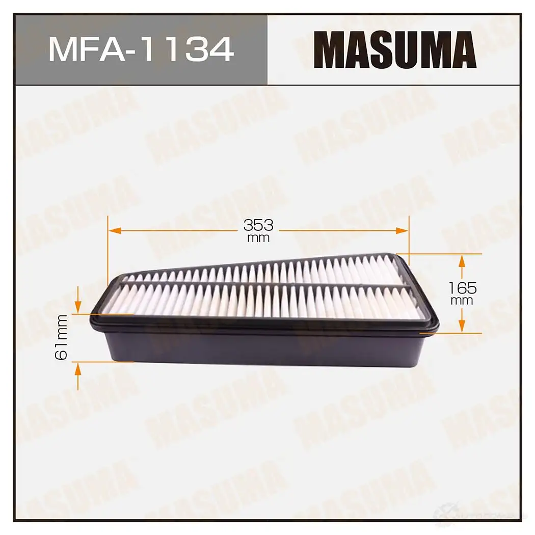 Фильтр воздушный MASUMA 1420577233 4560116760954 MFA-1134 TMW 39U4
