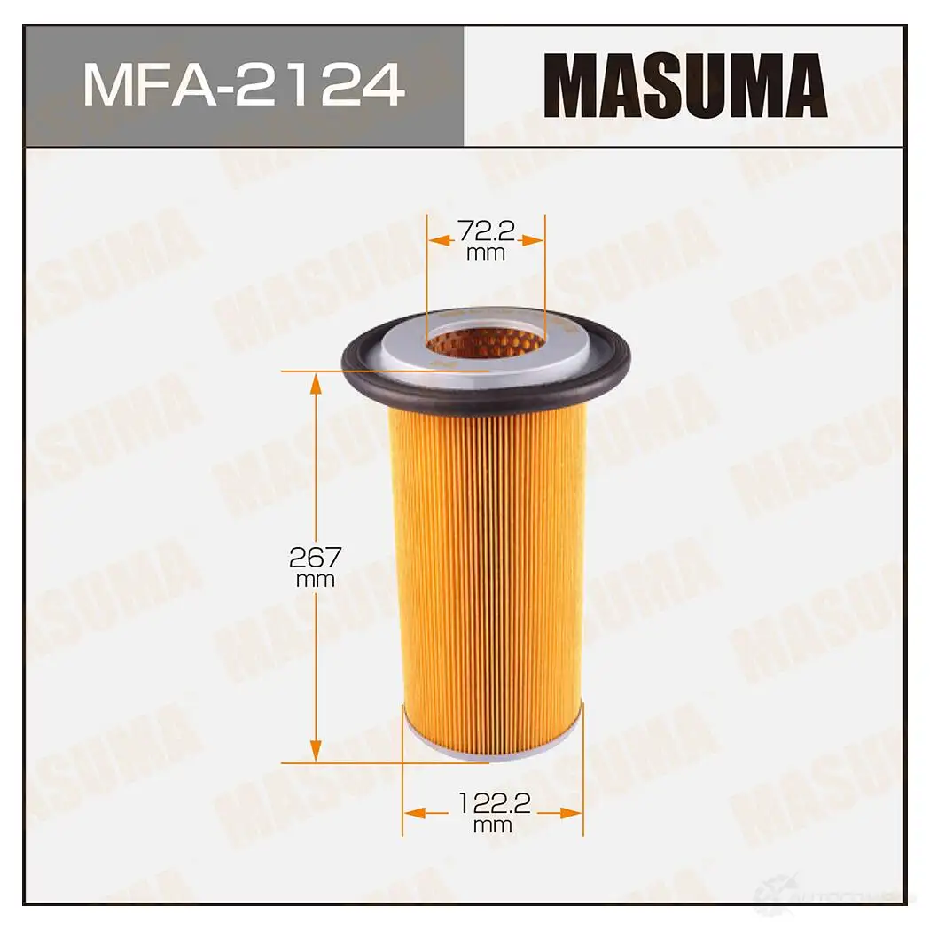 Фильтр воздушный MASUMA 13 855U MFA-2124 4560116760626 1422884470