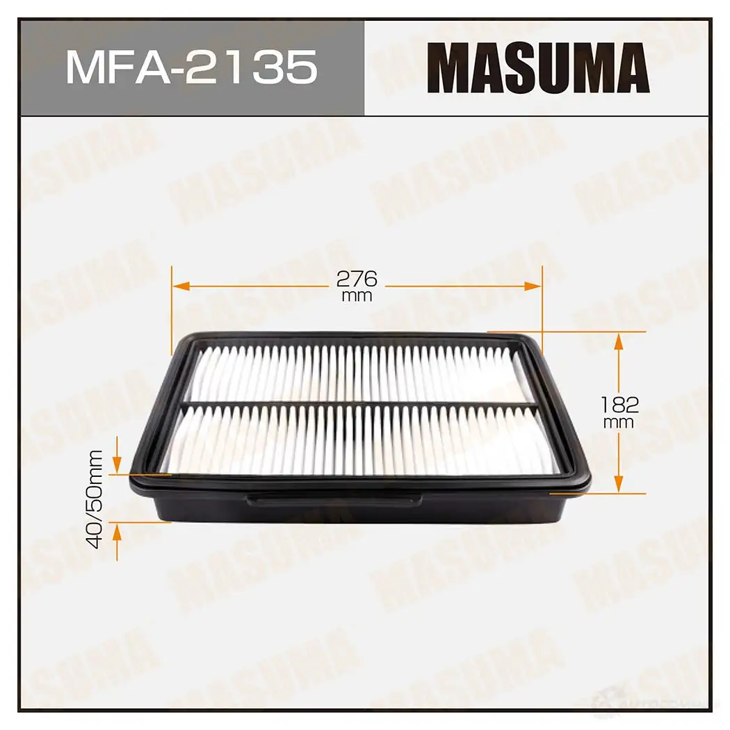 Фильтр воздушный MASUMA 96 XVE 1422884408 4560116762040 MFA-2135 изображение 0