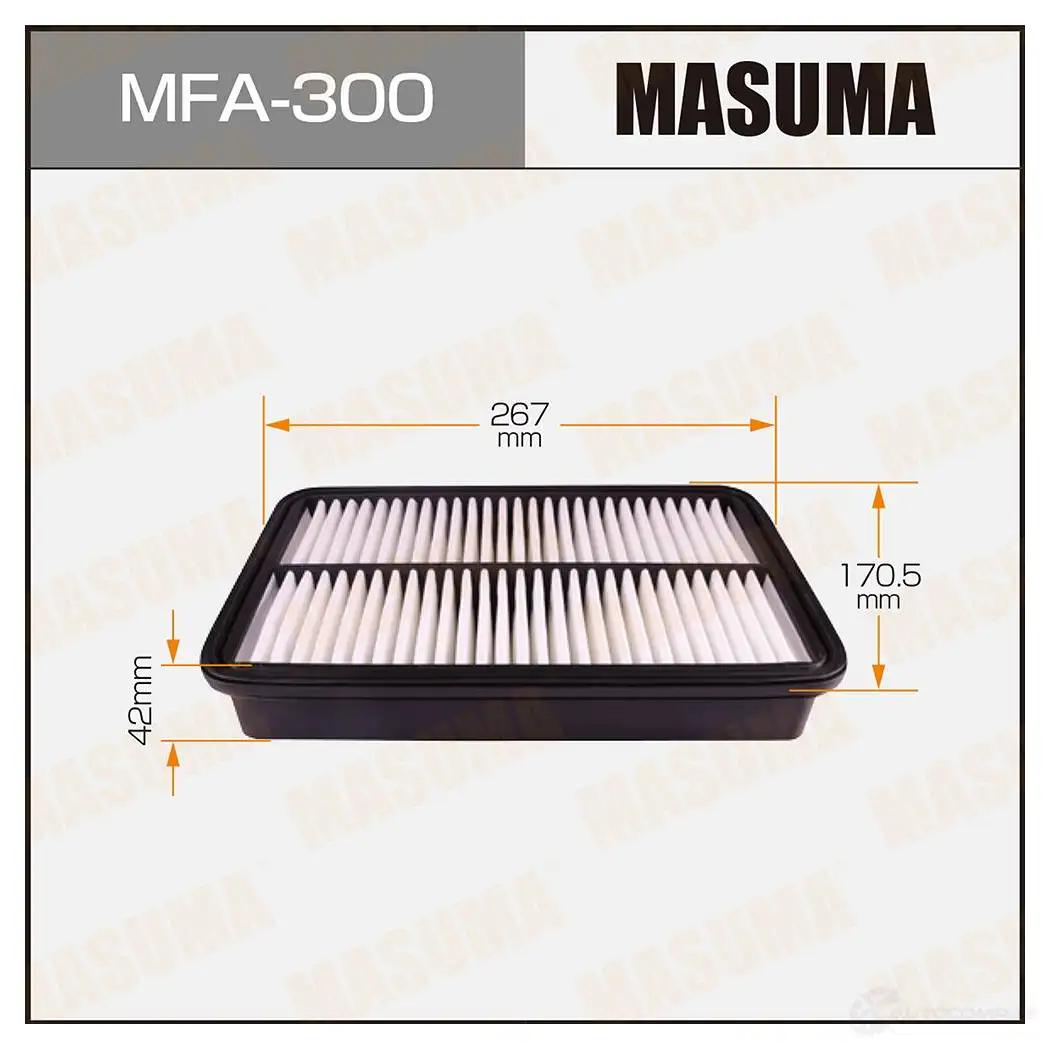 Фильтр воздушный MASUMA 1420577210 MFA-300 WZ Z7G 4560116760152