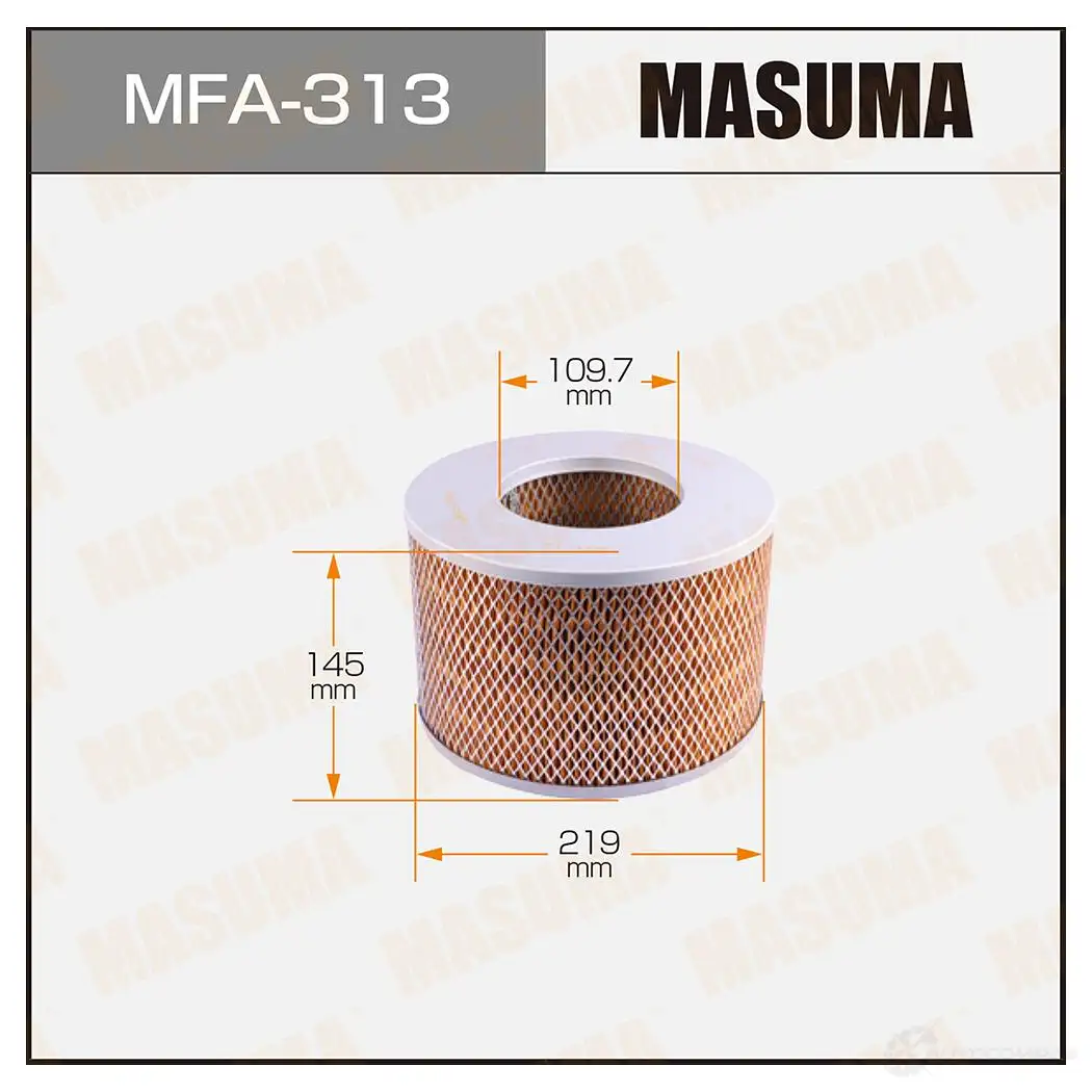 Фильтр воздушный MASUMA QUW ZV 1420577198 MFA-313 4560116761432