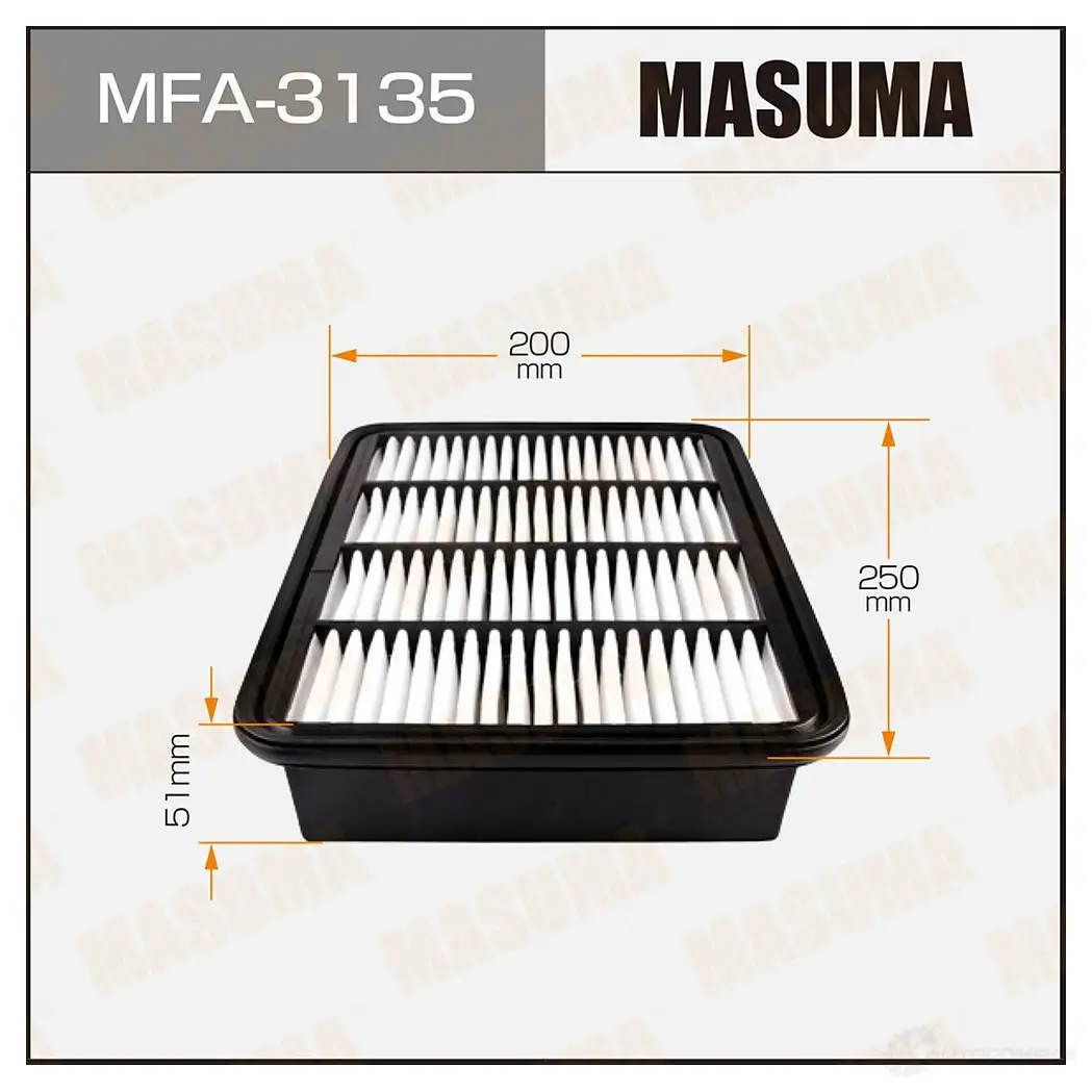 Фильтр воздушный MASUMA HMAL XN MFA-3135 1420577176 4560116760312