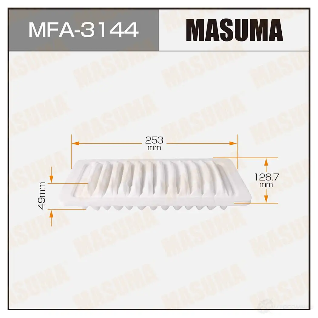 Фильтр воздушный MASUMA LK5 NQG7 1420577455 4560116762071 MFA-3144 изображение 0