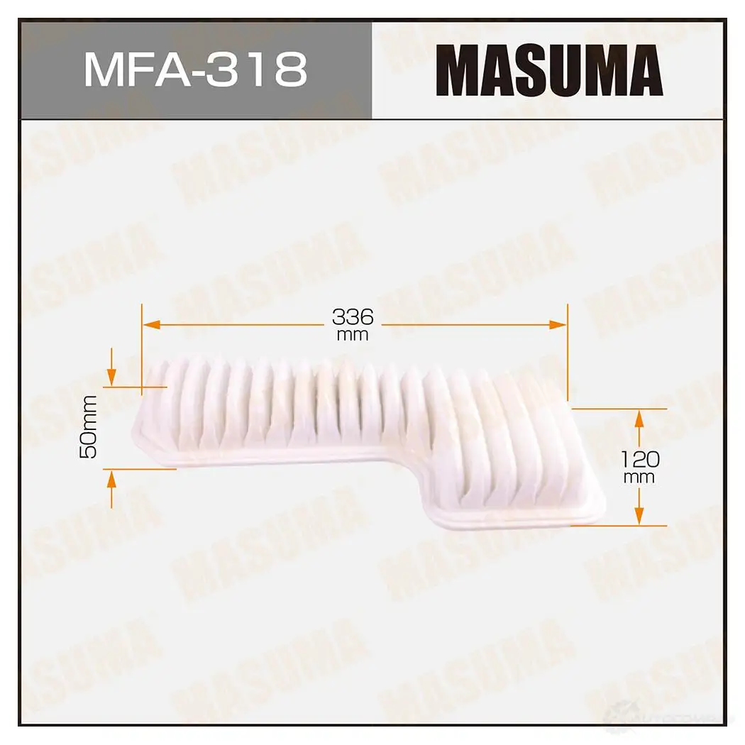 Фильтр воздушный MASUMA 1420577221 4560116760282 MFA-318 T GNUG