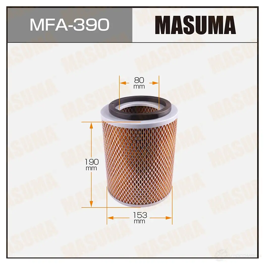 Фильтр воздушный MASUMA MFA-390 QU1S E 4560116761494 1422884417 изображение 0