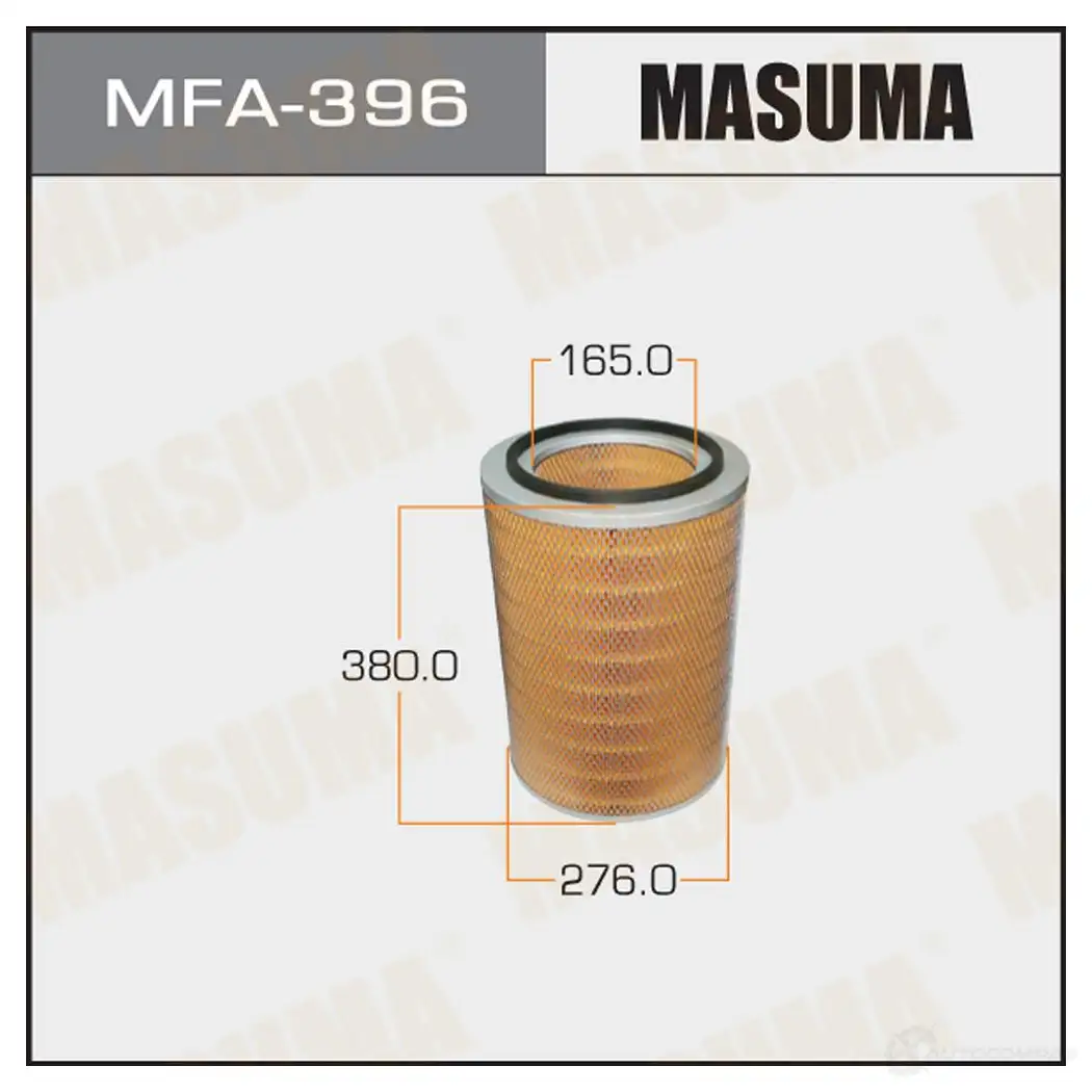 Фильтр воздушный MASUMA 4560116761517 2 UZSQUY MFA-396 1420577126 изображение 0