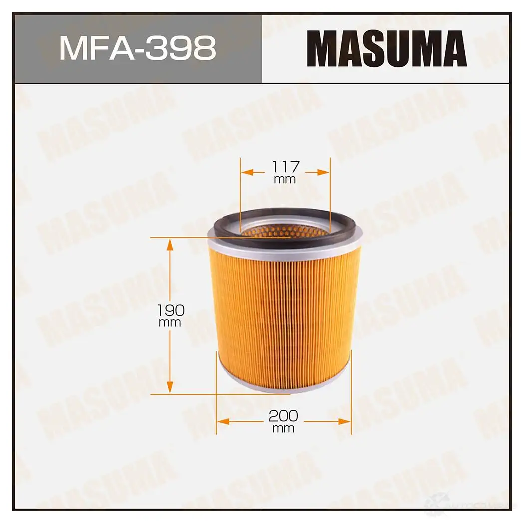 Фильтр воздушный MASUMA MFA-398 4560116761234 DKVA C6 1420577148