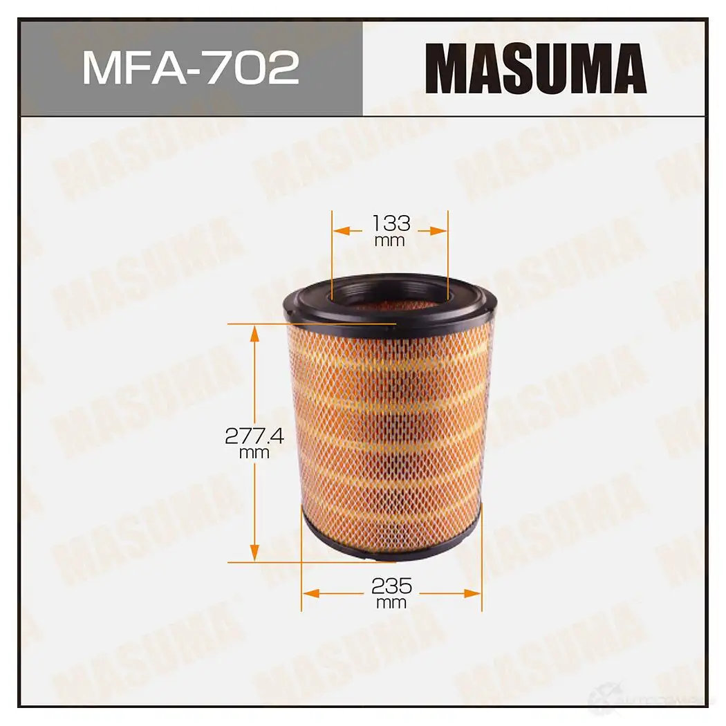 Фильтр воздушный MASUMA SCBB 3 1422884447 4560116761197 MFA-702