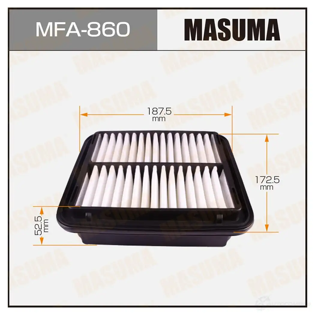 Фильтр воздушный MASUMA MFA-860 9NB83 X 4560116762132 1422884445