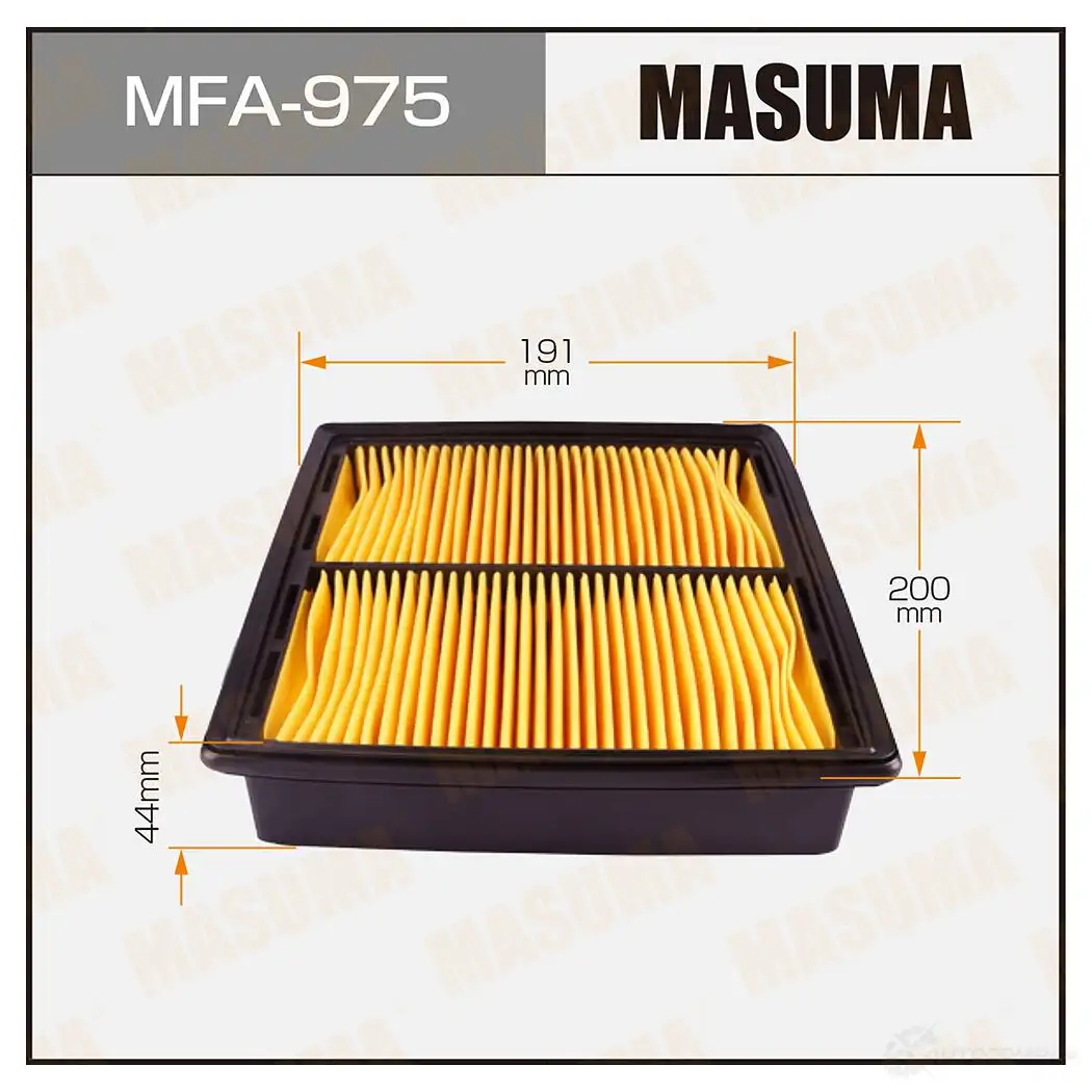 Фильтр воздушный MASUMA 1420577113 FDEK4U R 4560116760404 MFA-975 изображение 0