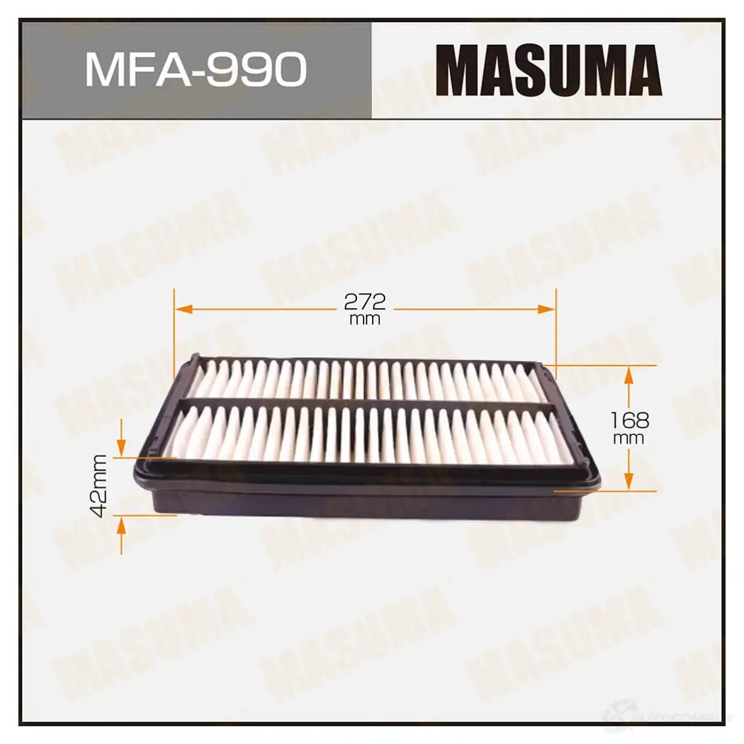 Фильтр воздушный MASUMA MFA-990 1422884401 4560116761081 22 QUQ изображение 0