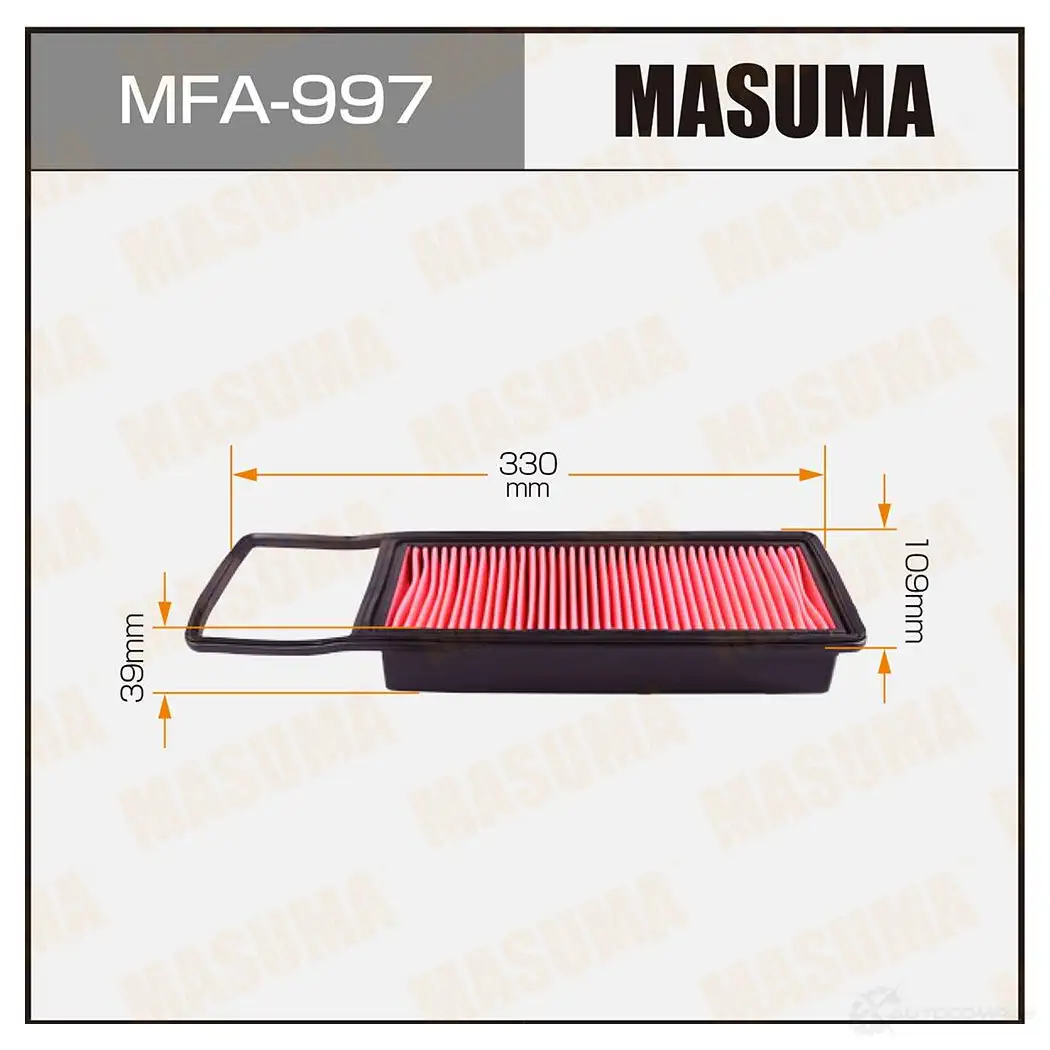Фильтр воздушный MASUMA MFA-997 4560116760381 WD7H X 1420577117 изображение 0