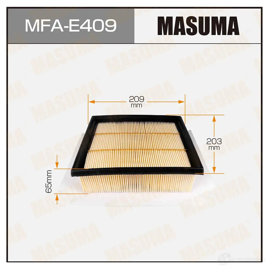 Фильтр воздушный MASUMA 4560116763702 SN XMW 1422884489 MFA-E409