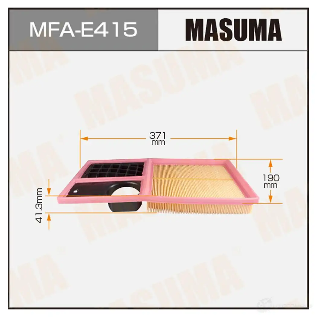 Фильтр воздушный MASUMA RX FWQN3 1420577459 4560116763832 MFA-E415