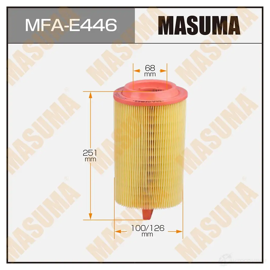 Фильтр воздушный MASUMA 9M2Y P 1439698128 MFA-E446