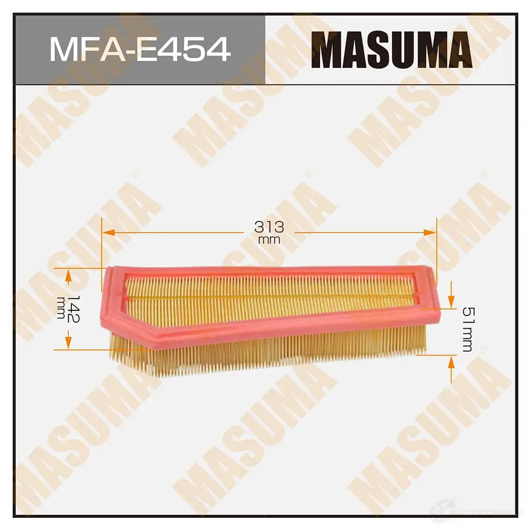 Фильтр воздушный MASUMA 1439698129 MFA-E454 W 889O