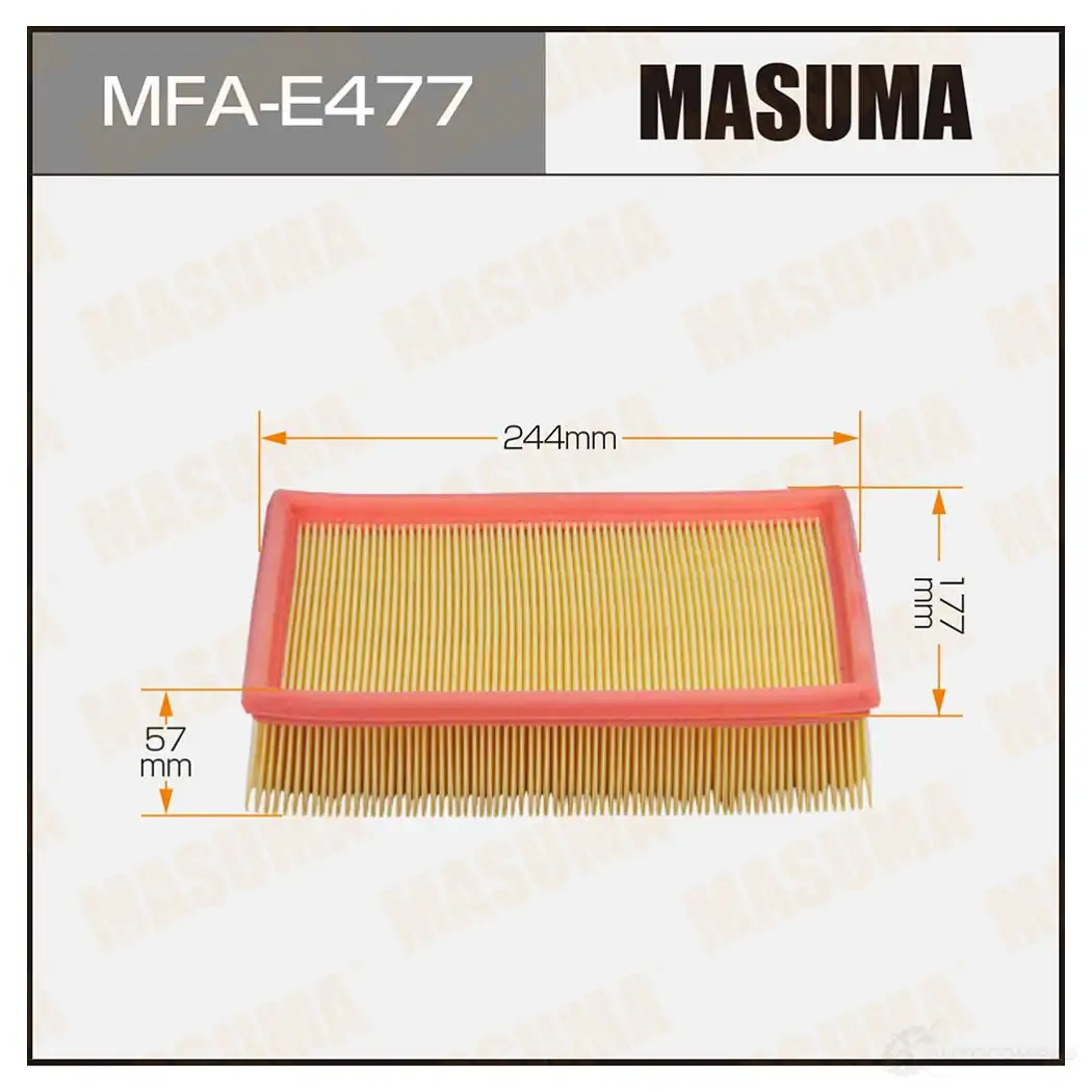Фильтр воздушный MASUMA 7JLPP FP MFA-E477 1439698134