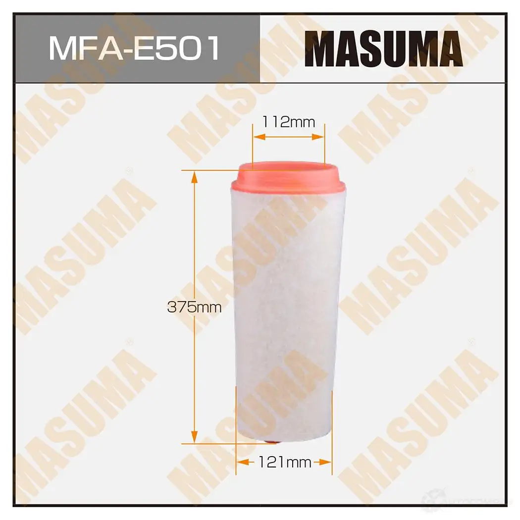Фильтр воздушный MASUMA 1439698139 MFA-E501 PCZQ E9R изображение 0