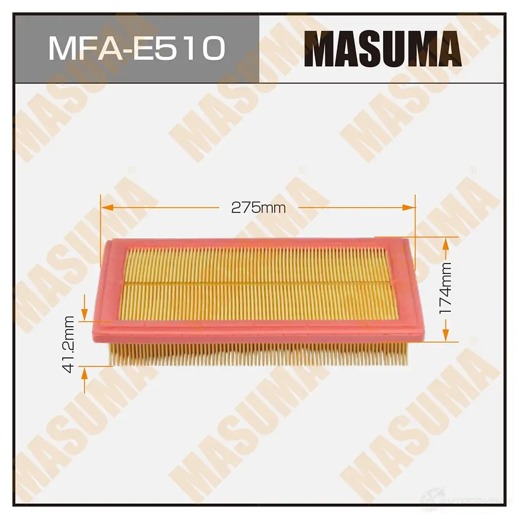 Фильтр воздушный MASUMA 6TT MAM 1439698142 MFA-E510