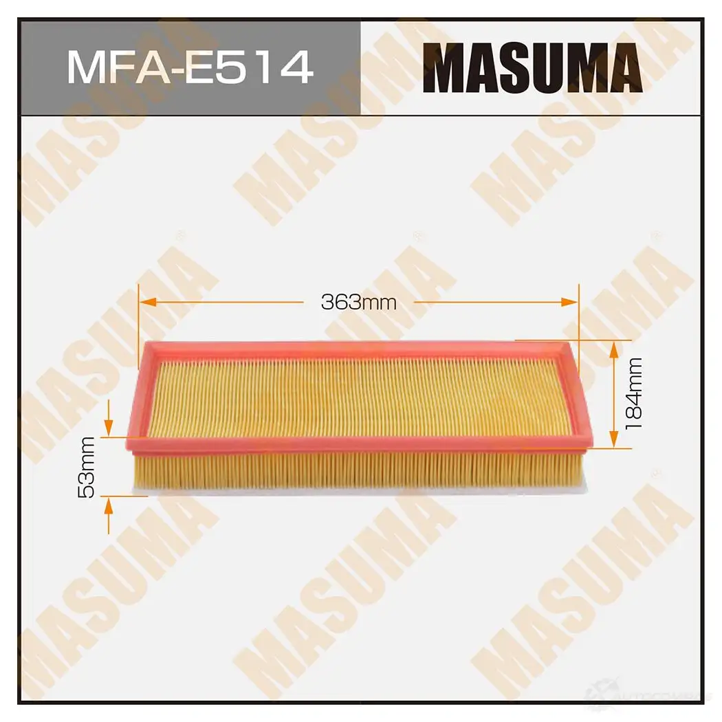 Фильтр воздушный MASUMA MFA-E514 LRL6J J 1439698143