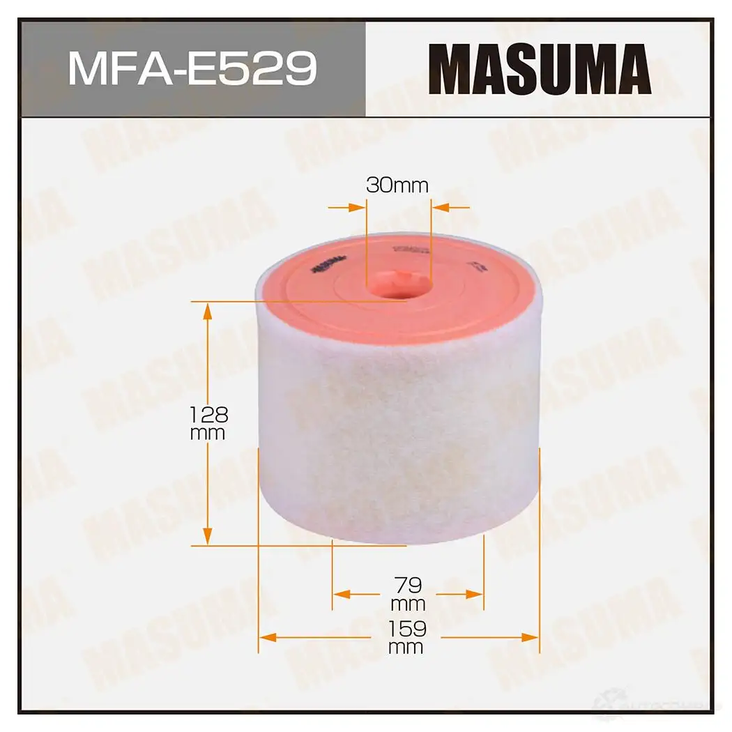 Фильтр воздушный MASUMA 1439698148 G ZY3F MFA-E529
