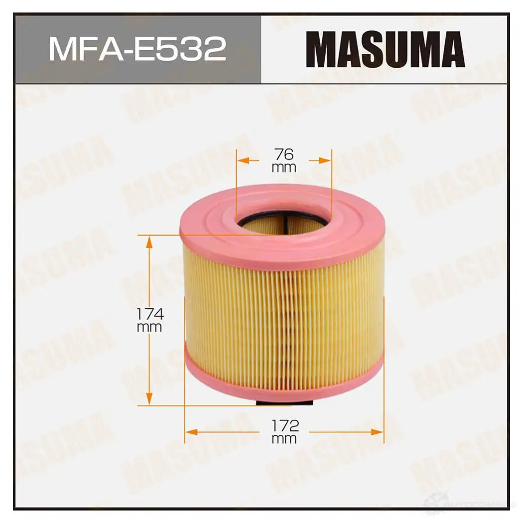 Фильтр воздушный MASUMA MFA-E532 7D0FYY J 1439698150 изображение 0