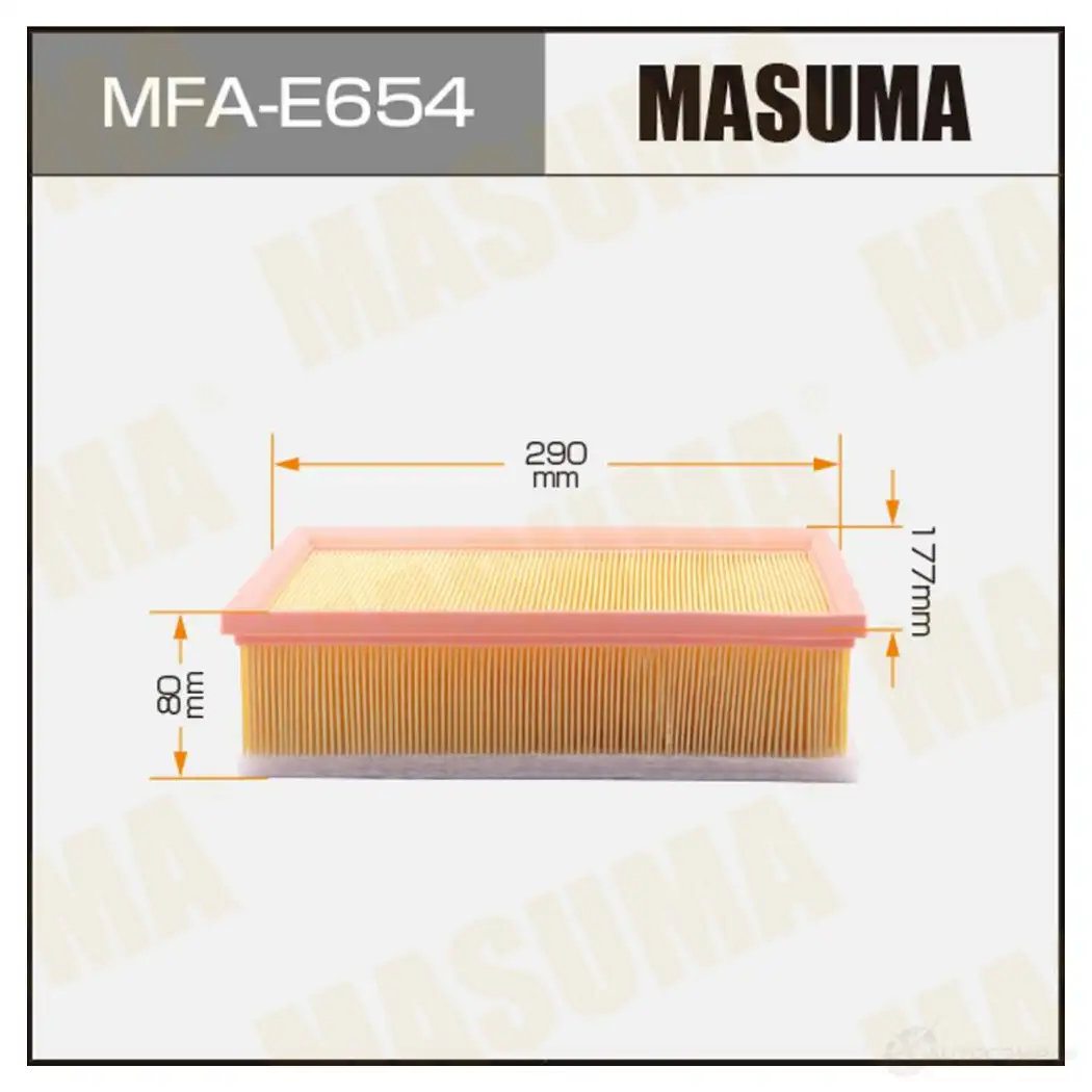 Фильтр воздушный MASUMA 1439698164 V FWM8XU MFA-E654