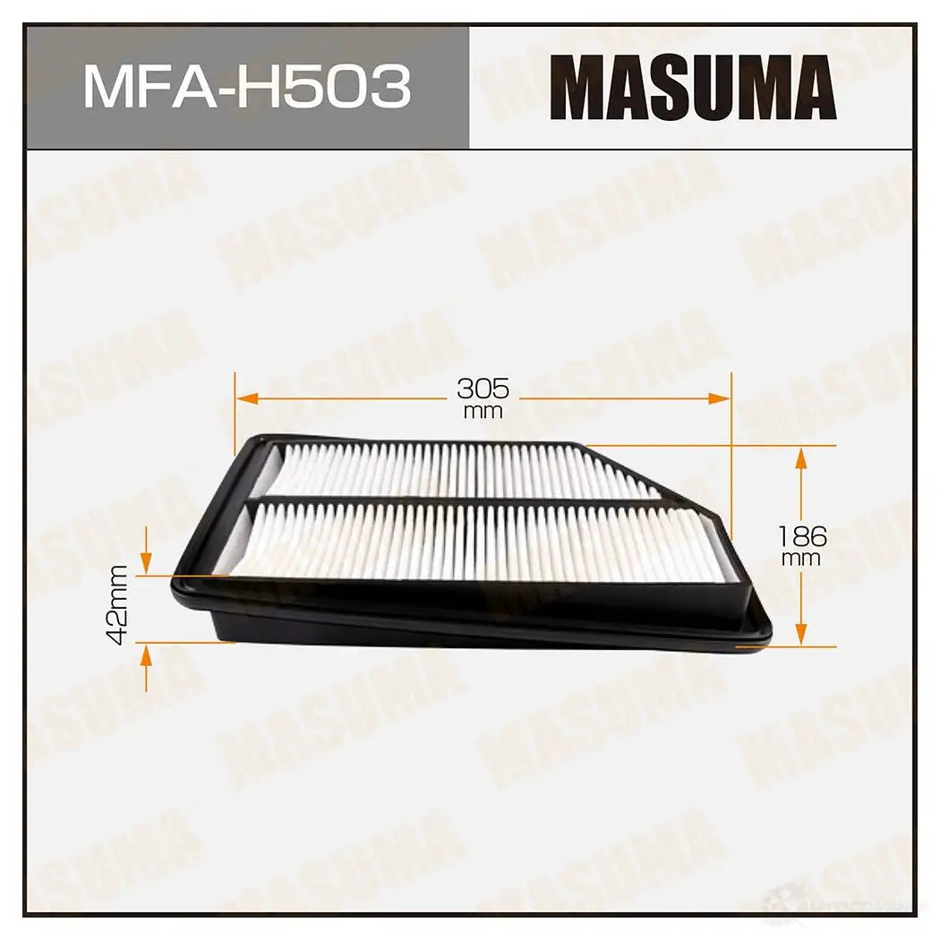 Фильтр воздушный MASUMA 1422884509 MFA-H503 4560116762323 U0YX DZ