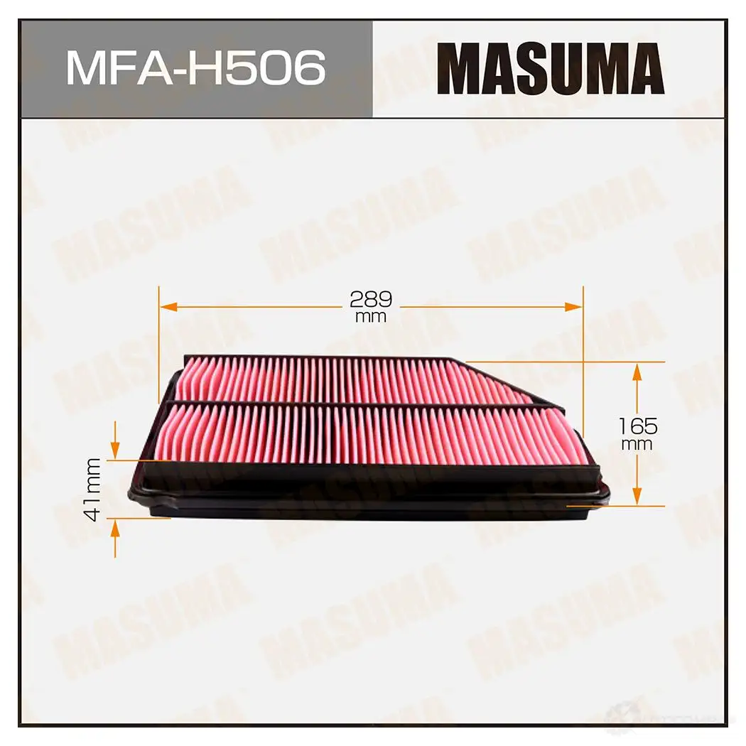 Фильтр воздушный MASUMA IDJP 1 MFA-H506 1422884370 4560116763085 изображение 0