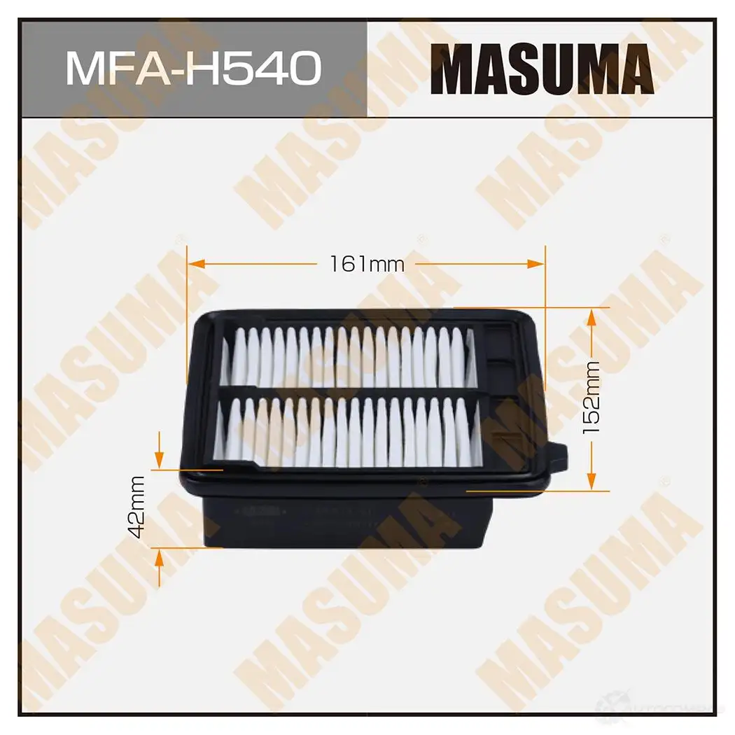 Фильтр воздушный MASUMA MFA-H540 JRUQ 2 1439698176 изображение 0