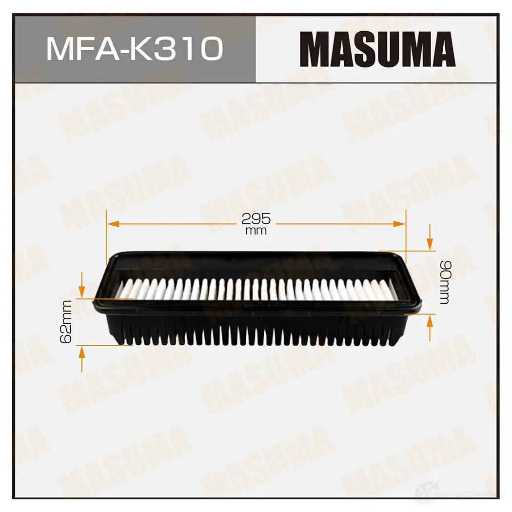 Фильтр воздушный MASUMA MFA-K310 4560116763023 R 9XFTW 1422884501 изображение 0