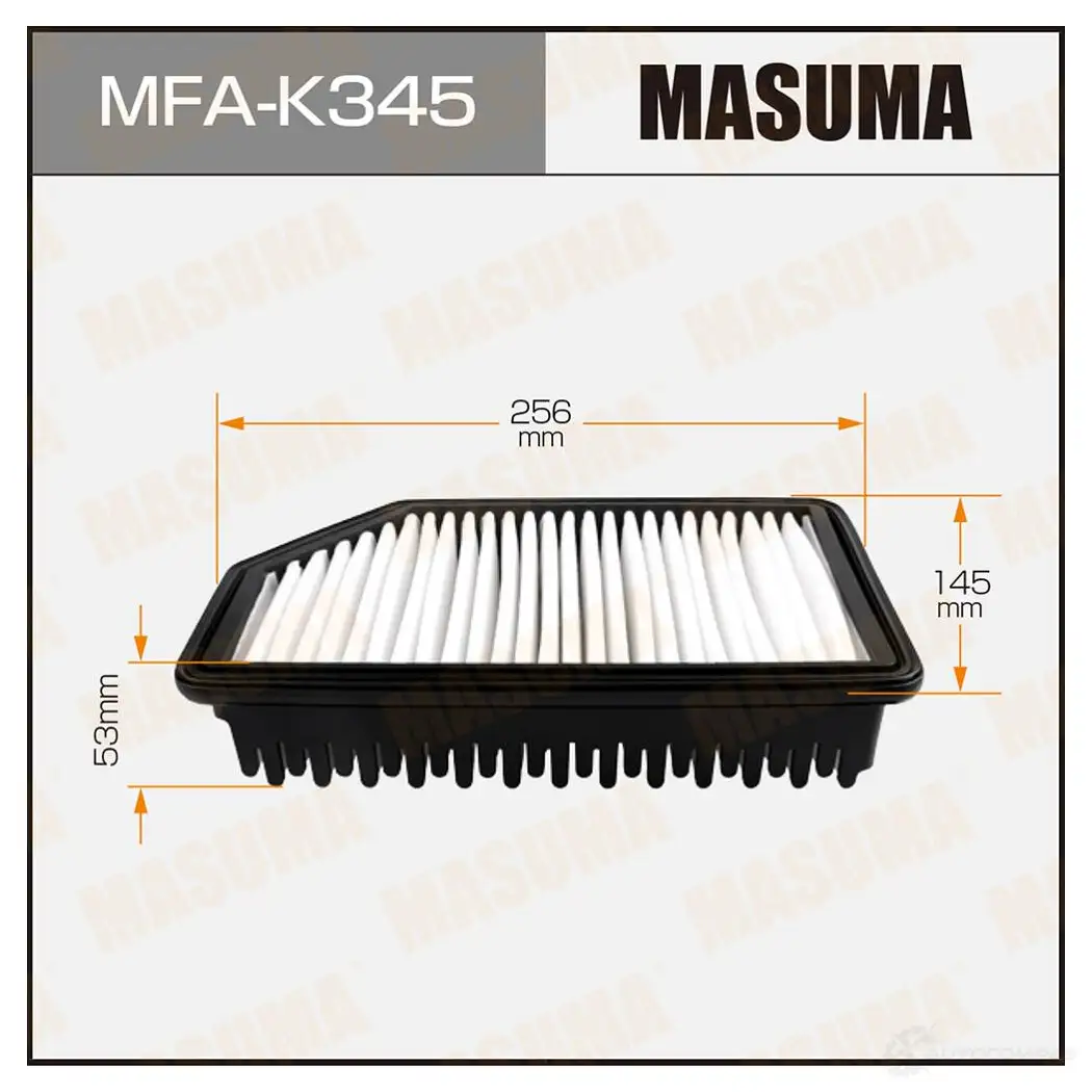 Фильтр воздушный MASUMA 1420577432 4560116766109 39M S5T MFA-K345 изображение 0