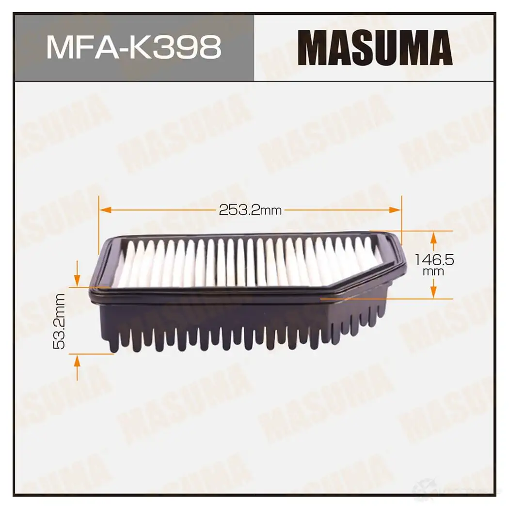 Фильтр воздушный MASUMA MFA-K398 1439698186 9 9YZIMO