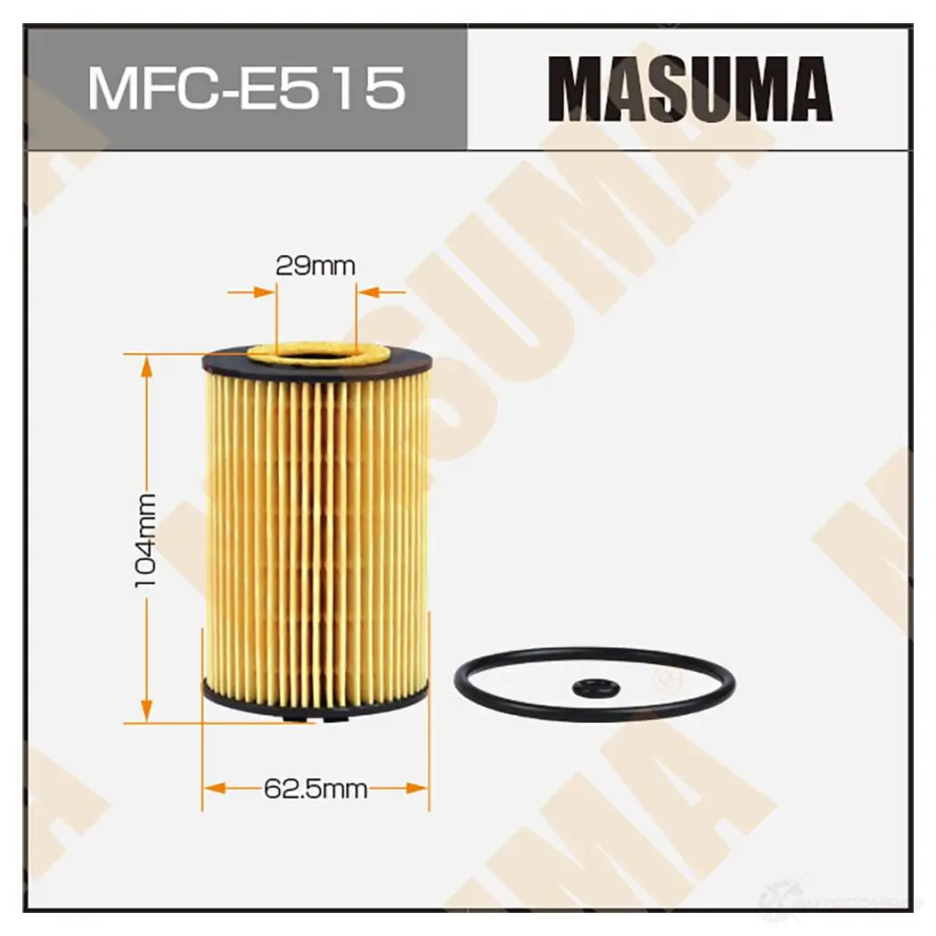 Фильтр масляный (вставка) MASUMA 1439698215 Y6JN TJ MFC-E515